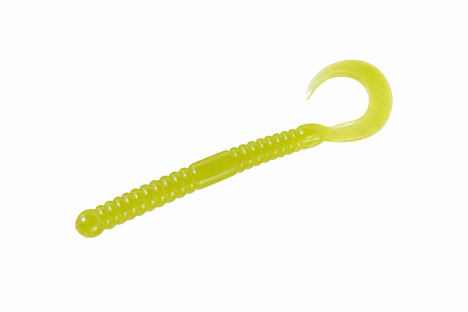 Wurble Curly Tail Worm for Bass Fishing - 8 Pack