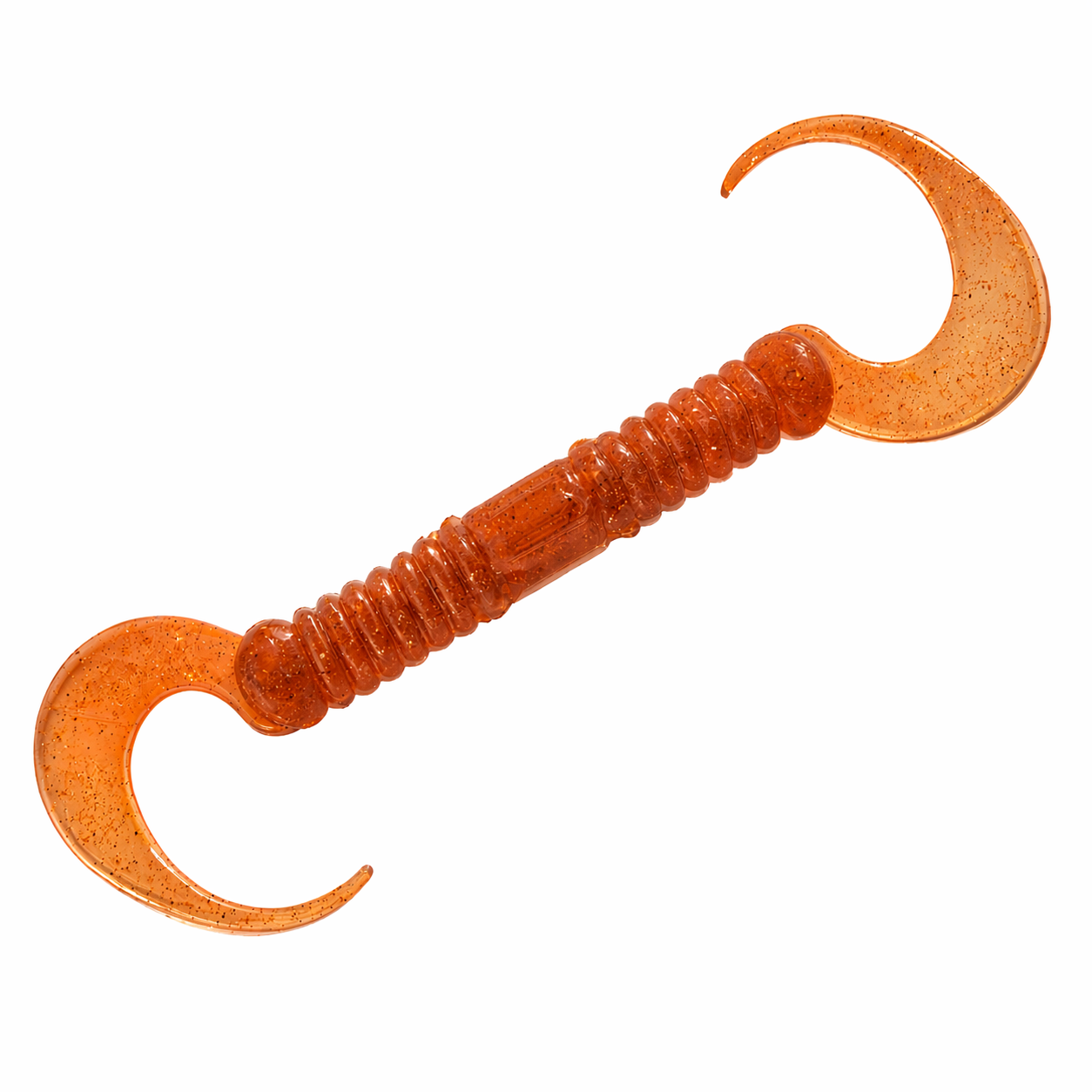 Original Wurble Worm Double-Tail Wacky Rig Worm - 8 Pack