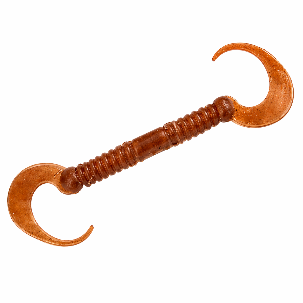 Original Wurble Worm Double-Tail Wacky Rig Worm - 8 Pack