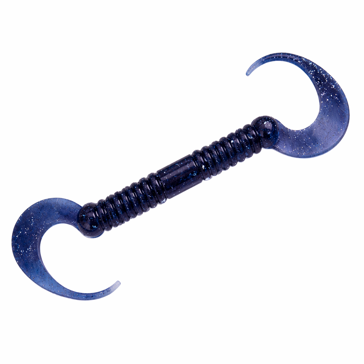 Original Wurble Worm Double-Tail Wacky Rig Worm - 8 Pack