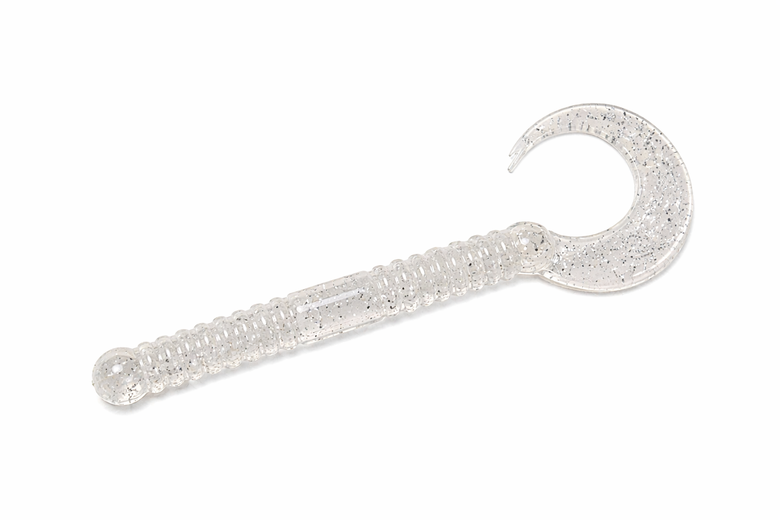 Wurble Curly Tail Worm for Bass Fishing - 8 Pack