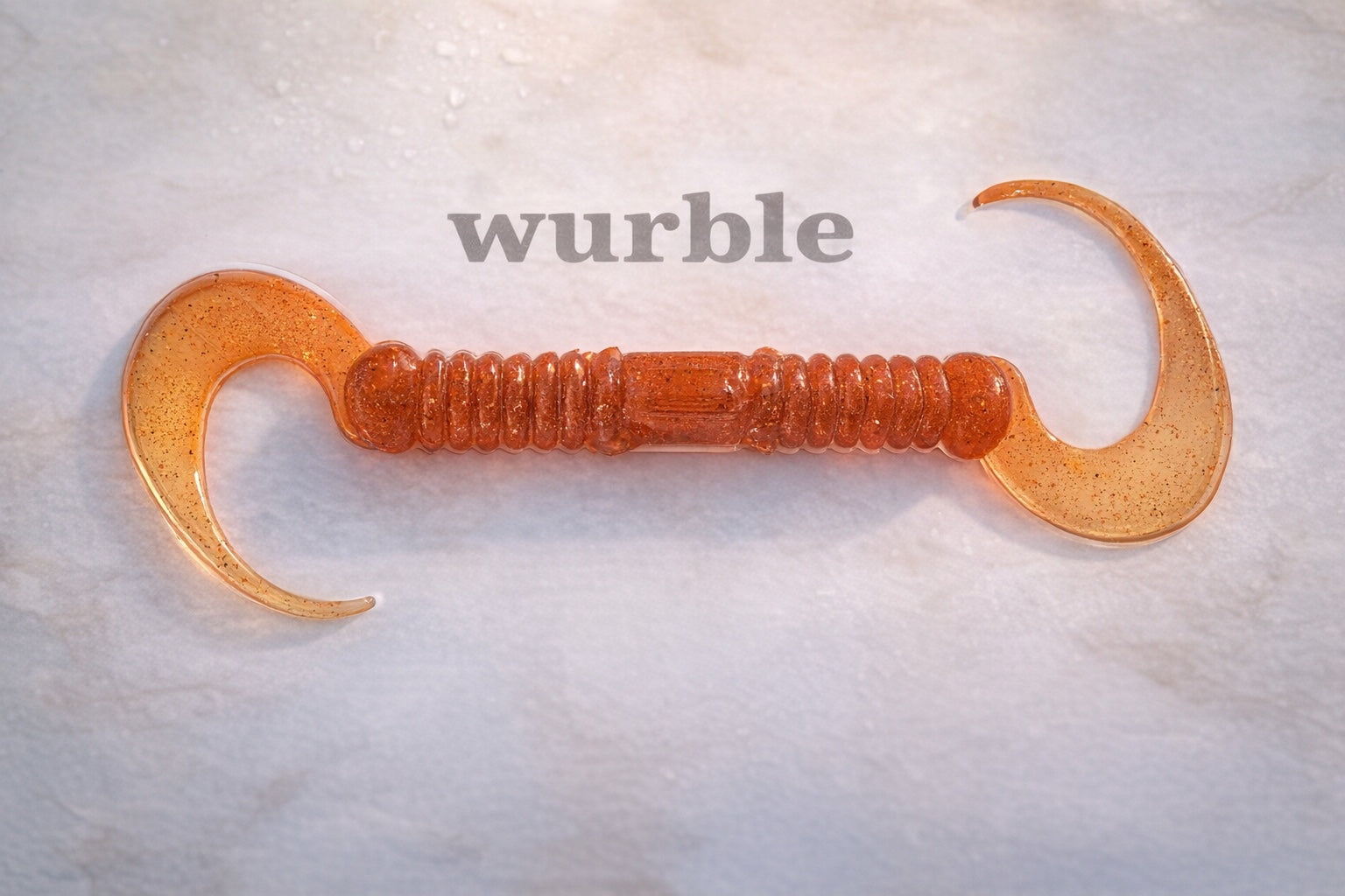 Original Wurble Worm Molting Craw soft plastic bass fishing worm